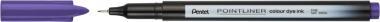 Pentel tűfilc SZÍNES Pointliner 0,4 mm – sötétlila
